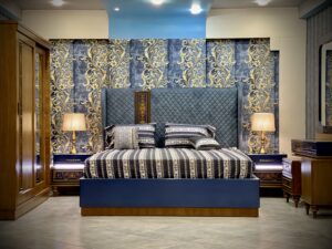 AQ Blue Bed Set